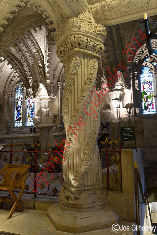 Rosslyn Chapel Apprentice Pillar