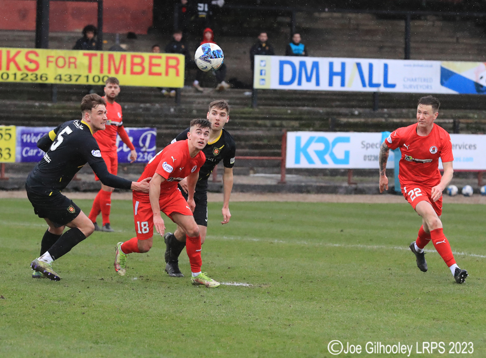 Albion Rovers v Bonnyrigg Rose 