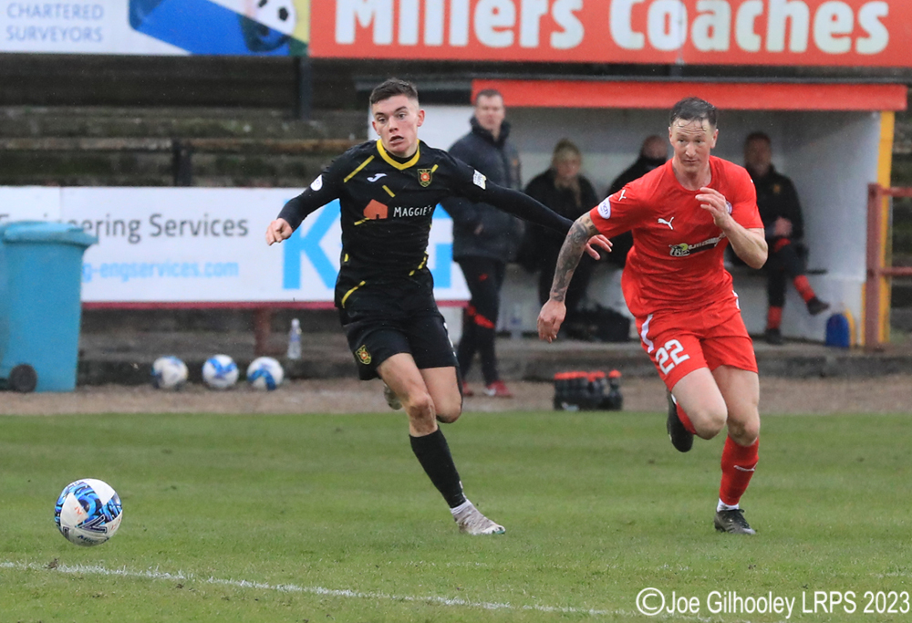 Albion Rovers v Bonnyrigg Rose 