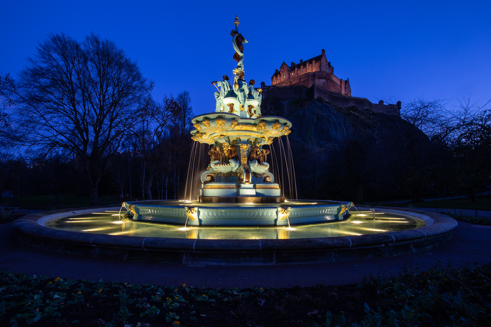 Landscapes - Man Made Scotland by Night