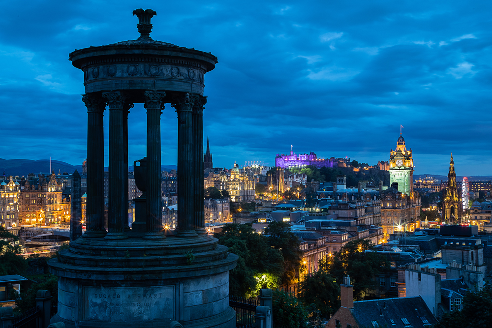 Landscapes - Man Made Scotland by Night