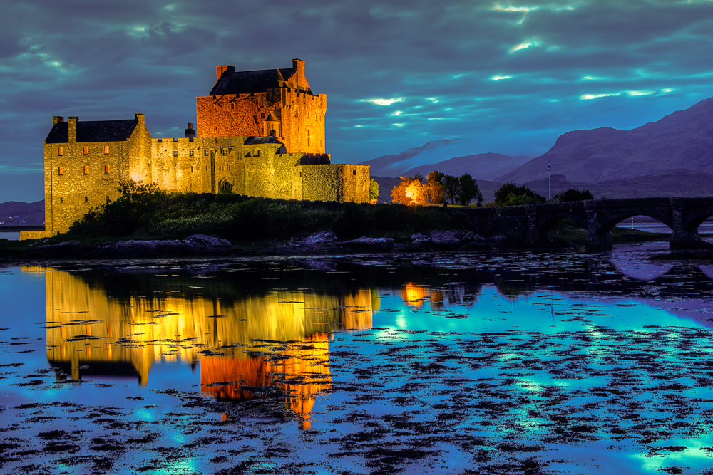 Landscapes - Man Made Scotland by Night