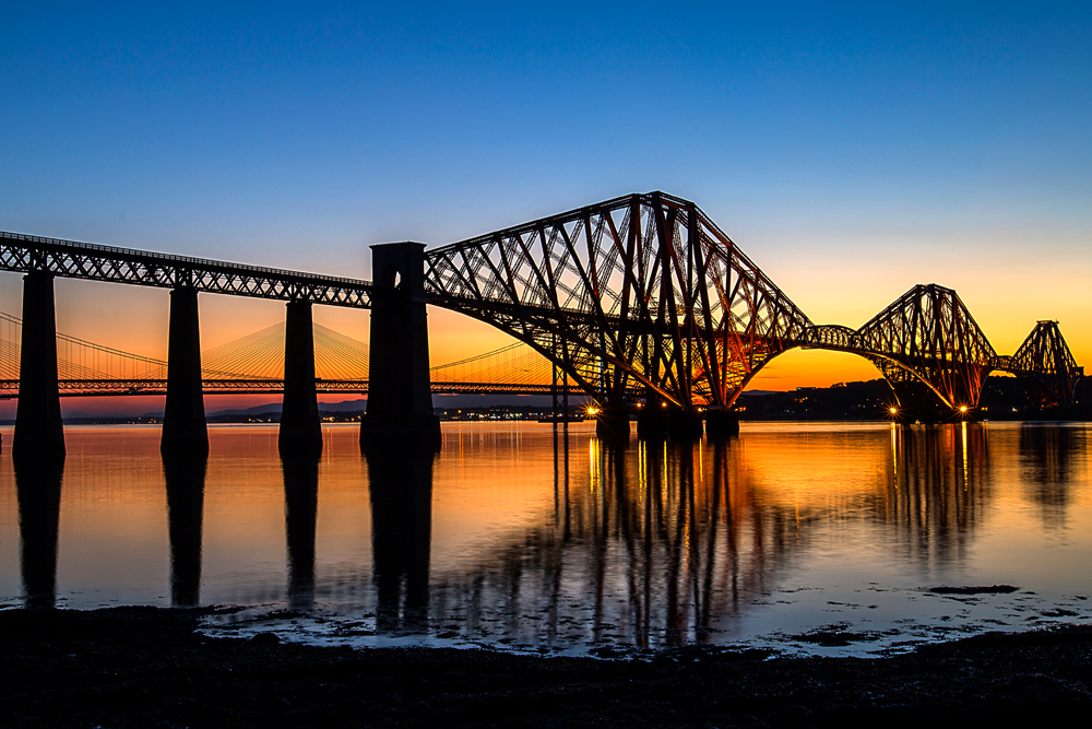 Landscapes - Man Made Scotland by Night
