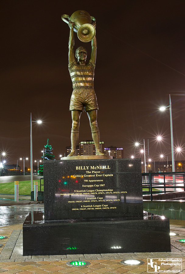 Billy McNeill Statue at Celtic Park