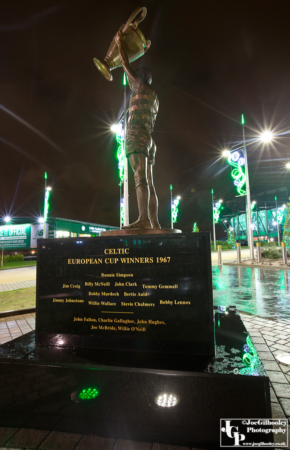 Billy McNeill Statue at Celtic Park
