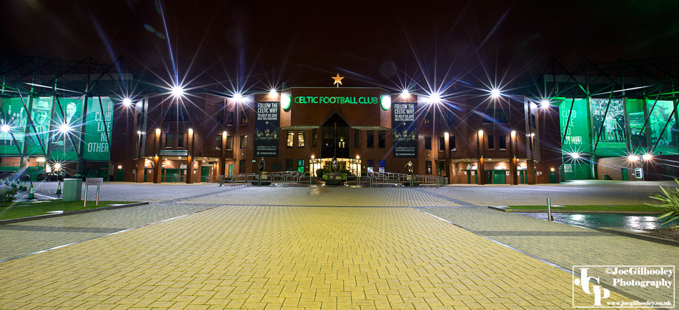 The Front of Celtic Park
