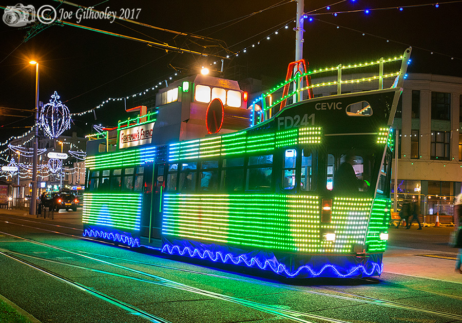 Blackpool Illuminations - Heritage Tram 