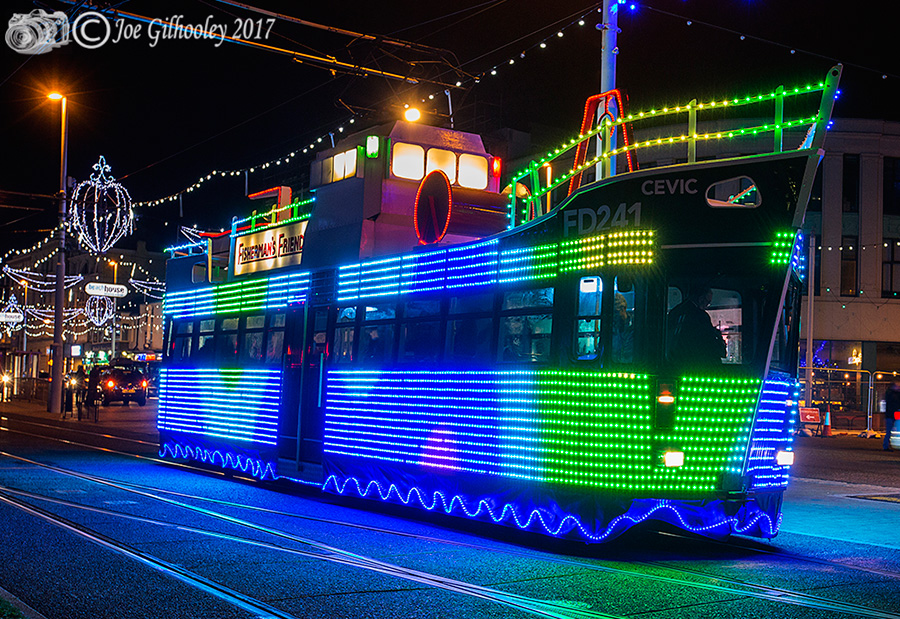 Blackpool Illuminations - Heritage Tram 
