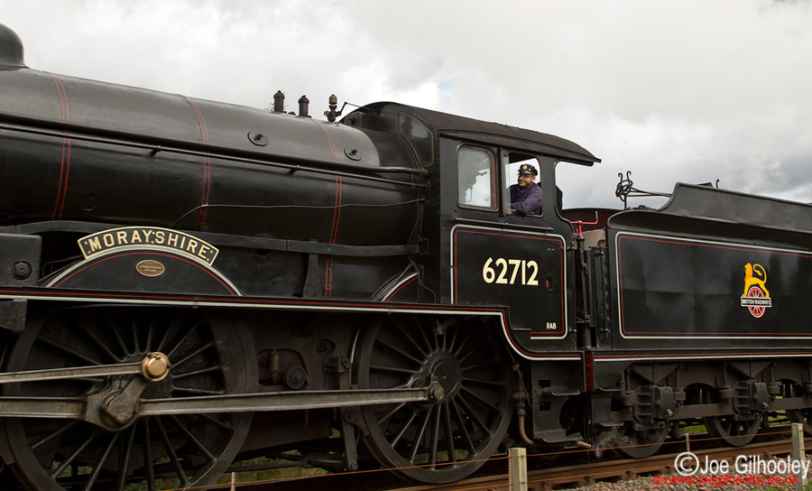 Morayshire Steam Train on Bo'ness & Kinneil Railway