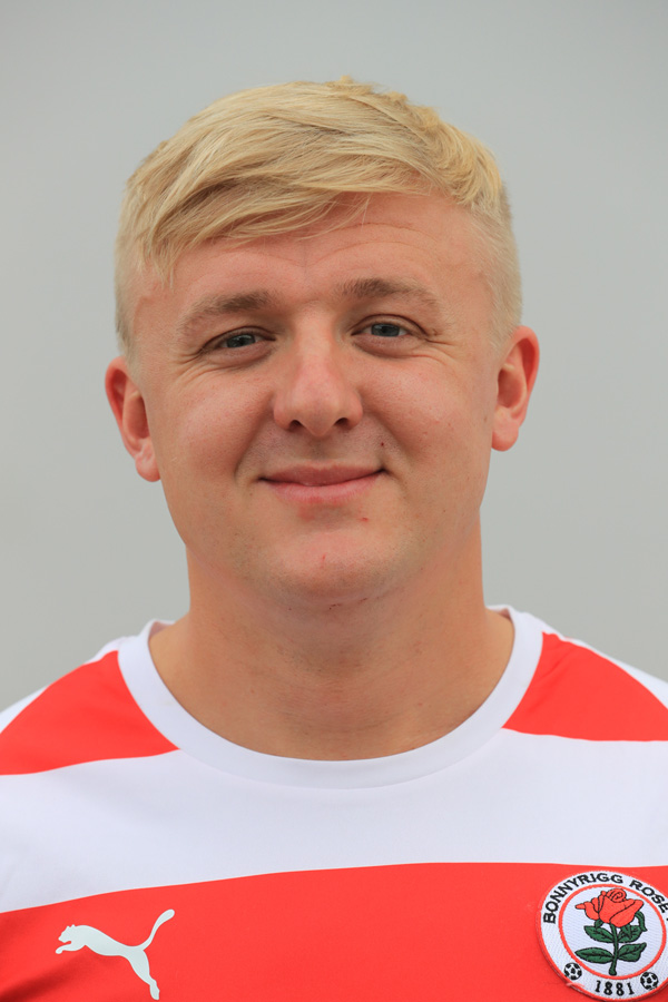 Bonnyrigg Rose Team Photos Forward Kieran McGachie