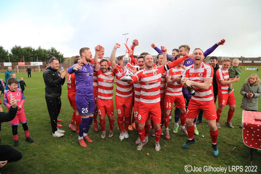 Bonnyrigg Rose Lowland League Champions 2021/22 season Bonnyrigg Rose Lowland League Champions 2021/22 season