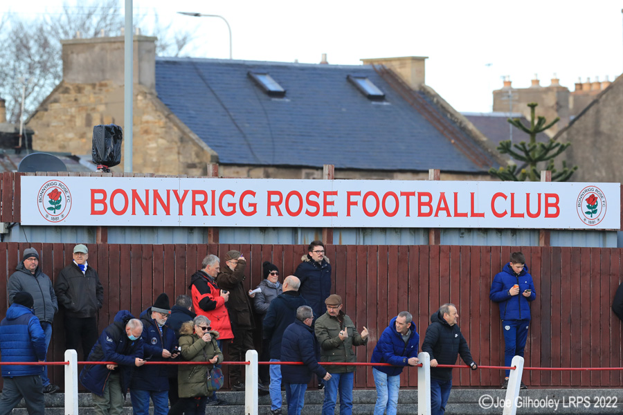 Bonnyrigg Rose v Bo'ness United