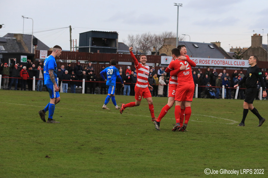 Bonnyrigg Rose v Bo'ness United
