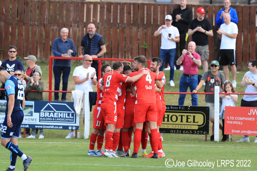 Bonnyrigg Rose v Forfar Athletic