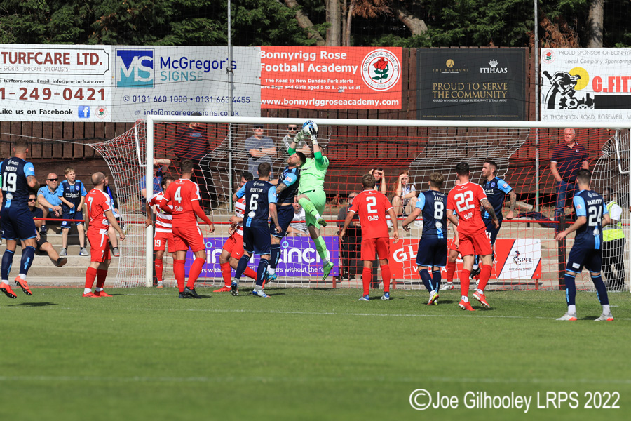 Bonnyrigg Rose v Forfar Athletic