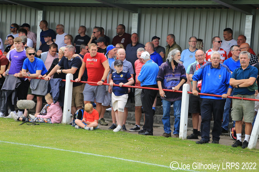 Bonnyrigg Rose v Hibernian Crowd Scenes