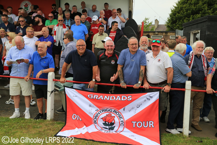Bonnyrigg Rose v Hibernian Crowd Scenes