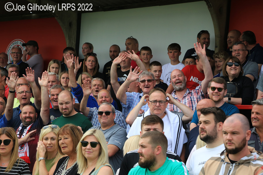 Bonnyrigg Rose v Hibernian Crowd Scenes