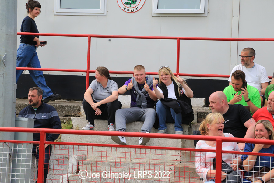 Bonnyrigg Rose v Hibernian Crowd Scenes