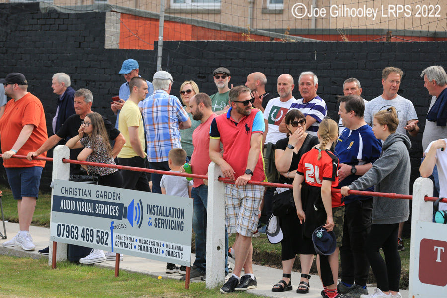Bonnyrigg Rose v Hibernian Crowd Scenes