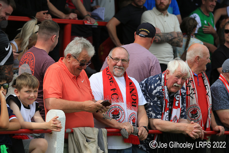 Bonnyrigg Rose v Hibernian Crowd Scenes