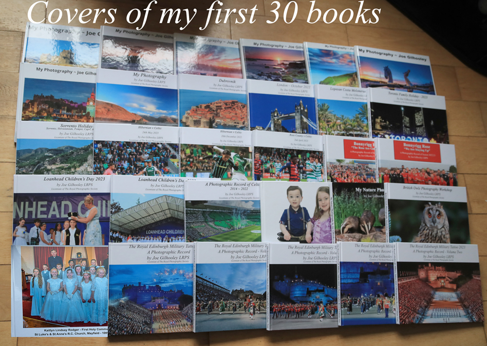 Covers of my Photo Books