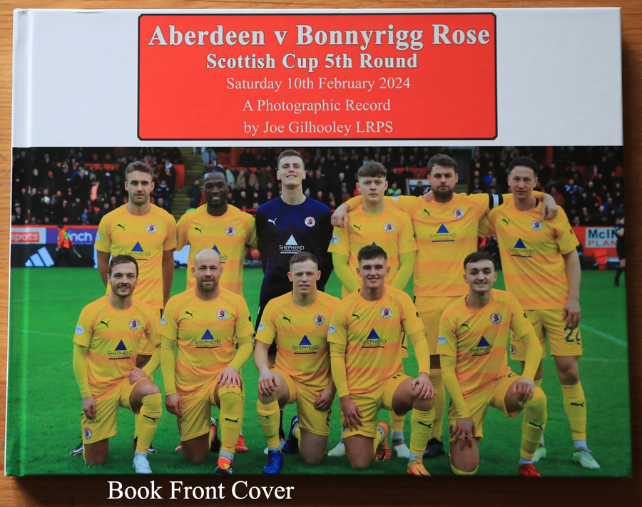 Aberdeen v Bonnyrigg Rose Photo Book
