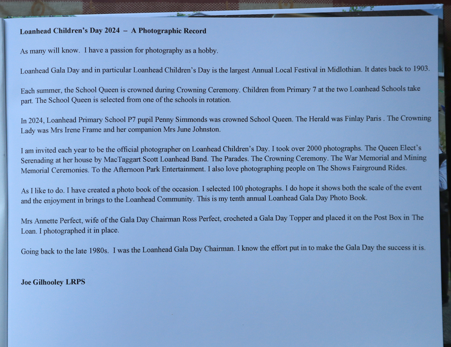 Loanhead Children's Day 2024 - A Photographic Record