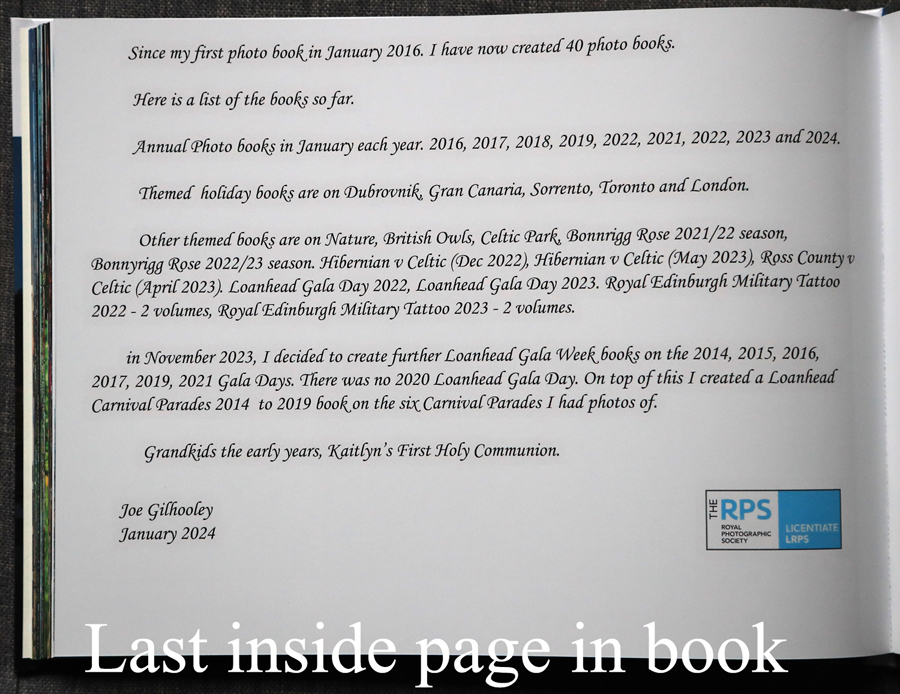 My Photography Book - 9th Edition January 2024 - last inside page 