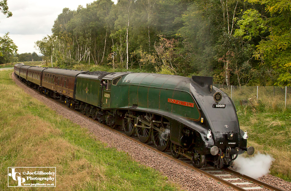 Union of South Africa 60163 Steam Train on Borders Railway 