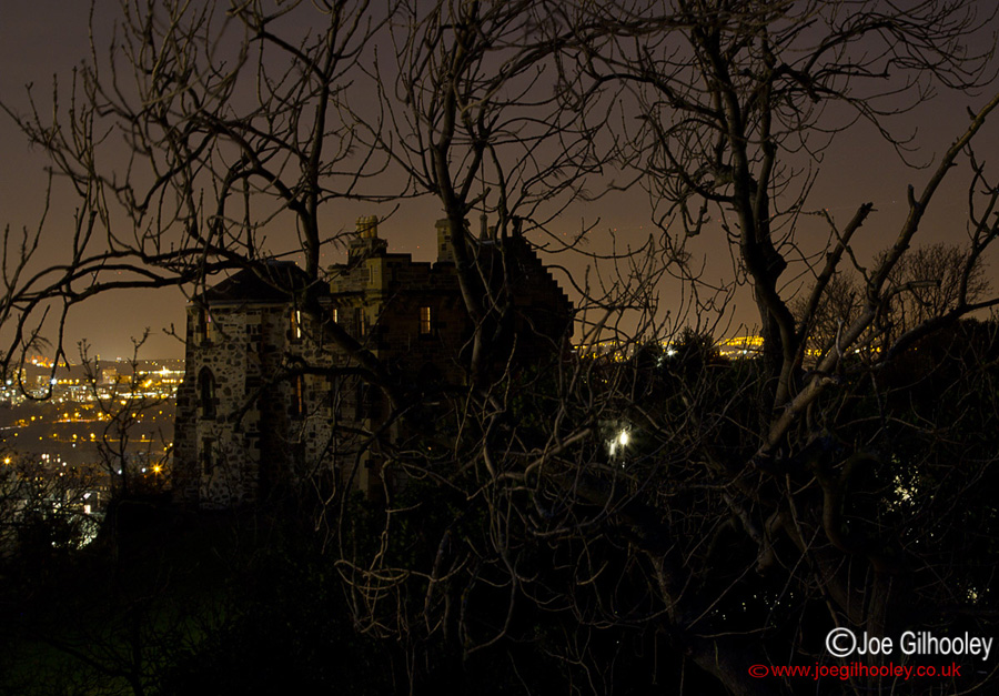 Calton Hill by Moonlight