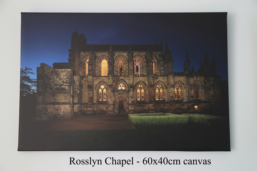 Rosslyn Chapel Canvas print on wall Rosslyn Chapel Canvas print on wall