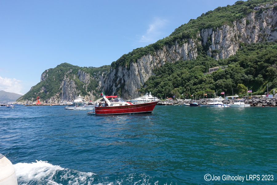 Island of Capri Boat around the Island Excursion