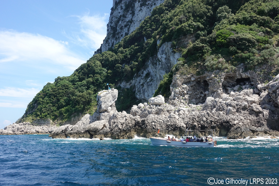Island of Capri Boat around the Island Excursion