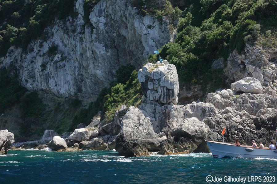 Island of Capri Boat around the Island Excursion