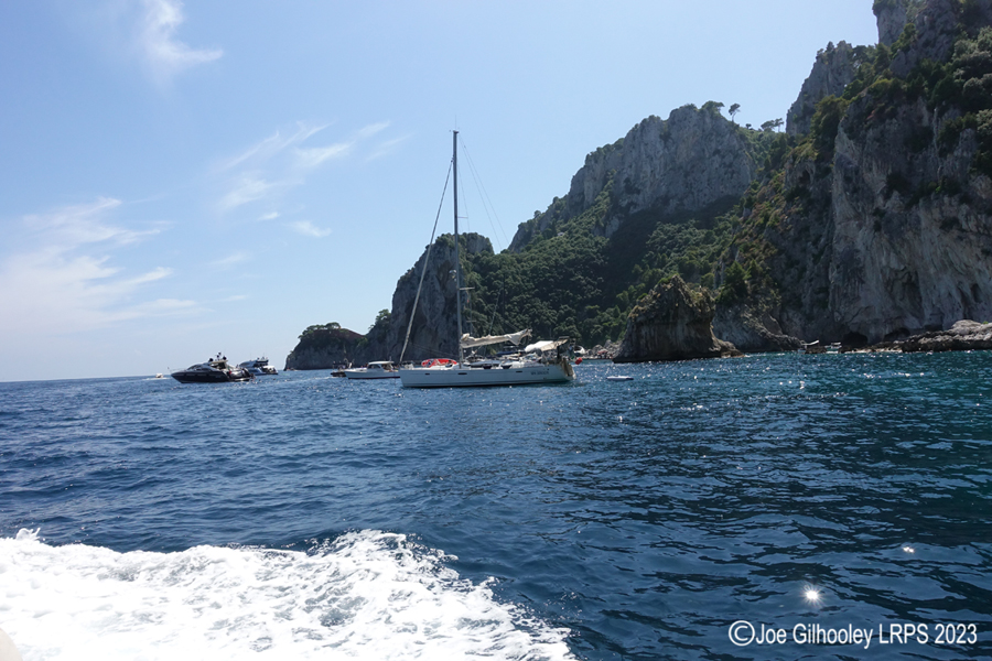 Island of Capri Boat around the Island Excursion