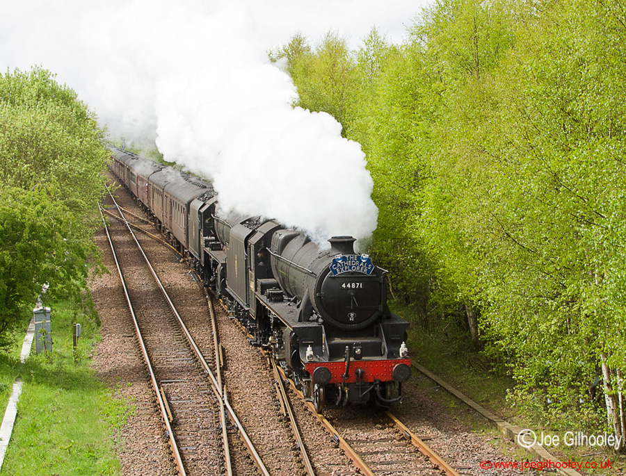 The Cathedral's Explorer Steam Train