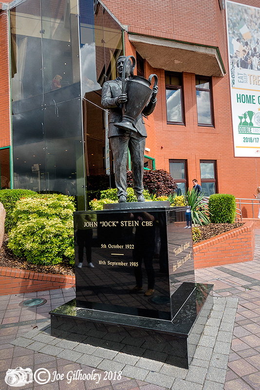Celtic Park - Jock Stein statue