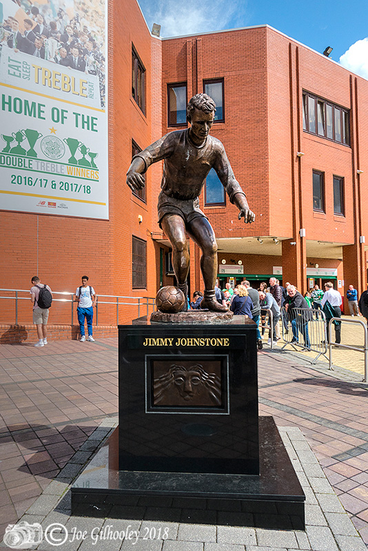 Celtic Park - Jimmy Johnstone statue