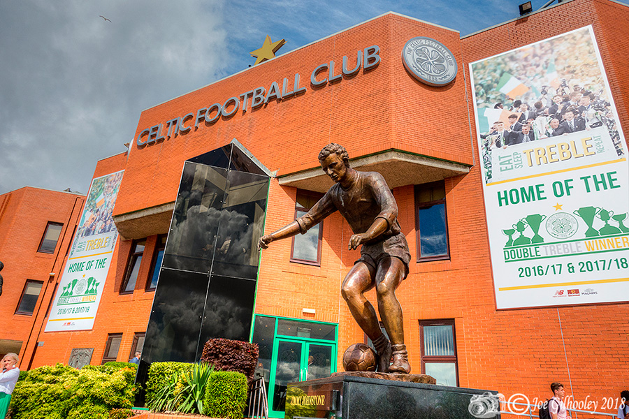 Celtic Park - Jimmy Johnstone statue