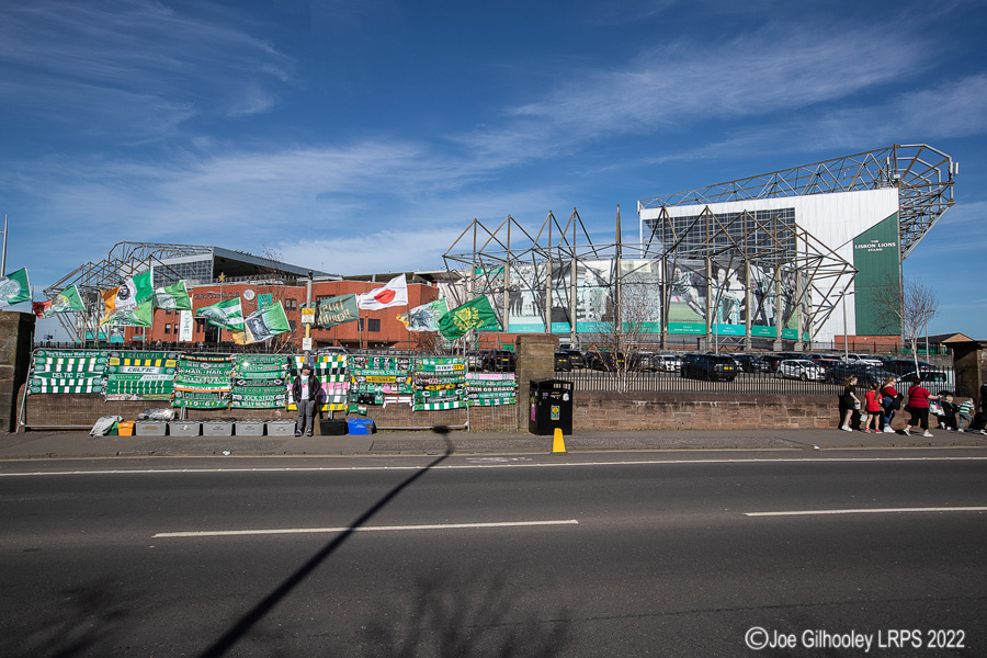 Celtic Park on a Beautiful March Day Celtic Park on a Beautiful March Day