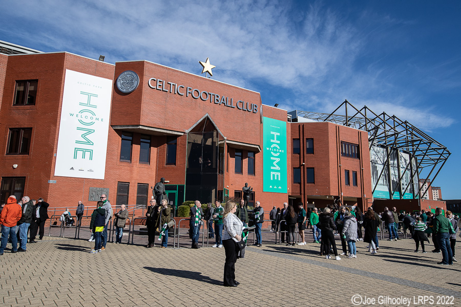Celtic Park on a Beautiful March Day Celtic Park on a Beautiful March Day