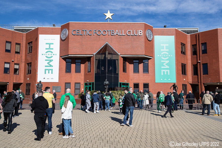 Celtic Park on a Beautiful March Day Celtic Park on a Beautiful March Day