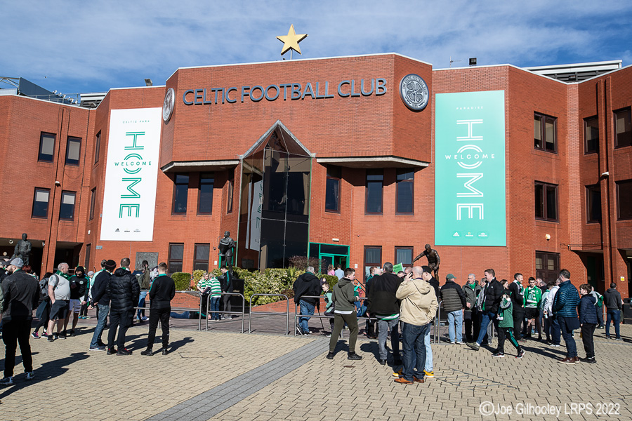 Celtic Park on a Beautiful March Day Celtic Park on a Beautiful March Day