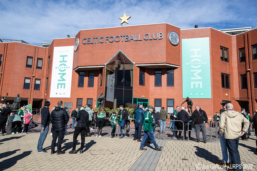Celtic Park on a Beautiful March Day Celtic Park on a Beautiful March Day