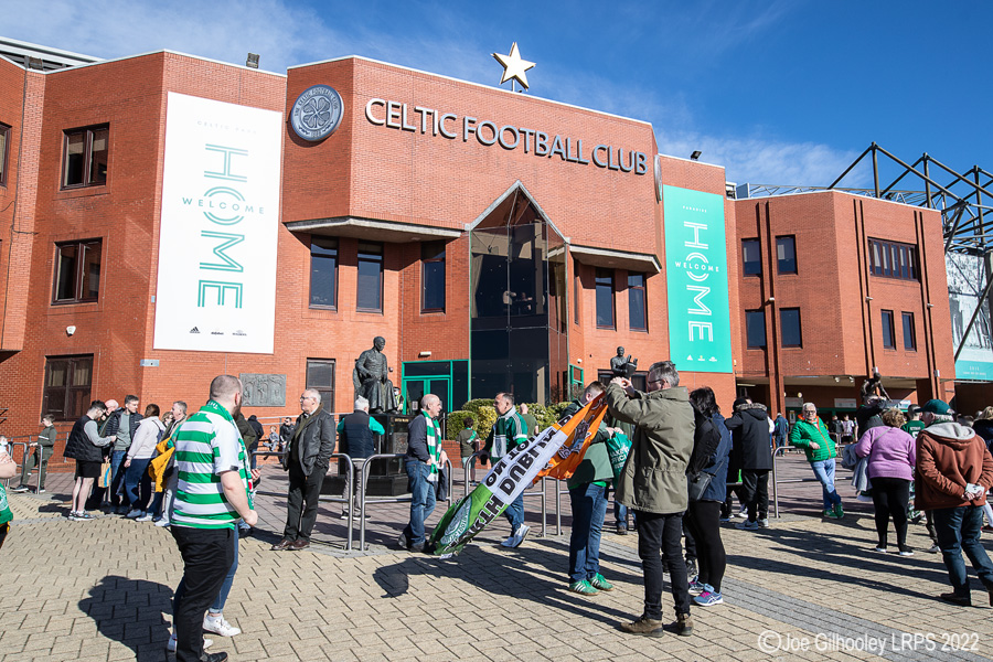 Celtic Park on a Beautiful March Day Celtic Park on a Beautiful March Day