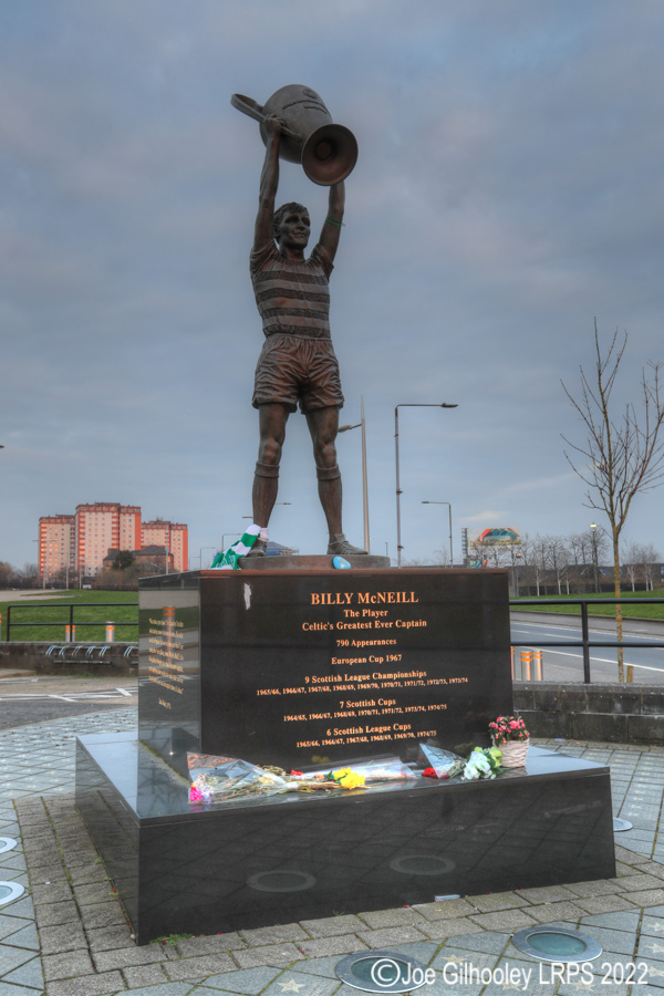 Celtic Park from The Billy McNeill Statue 