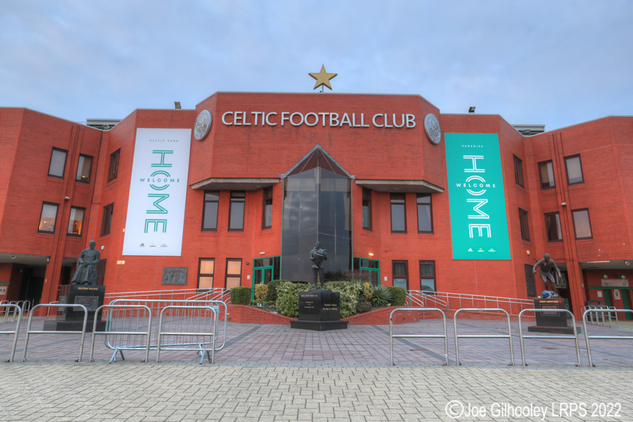 Celtic Park from The Celtic Way