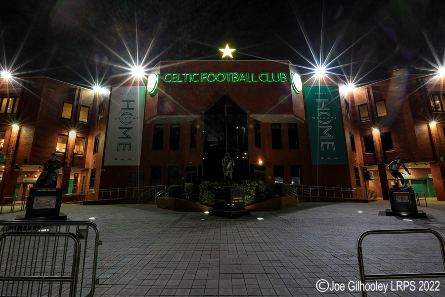 The front of Celtic Park