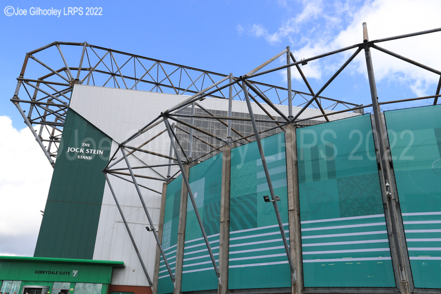 Celtic Park on League Flag Day